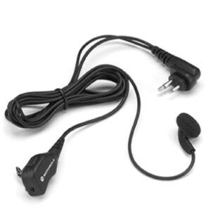 Auricular con micrófono con presilla y PTT