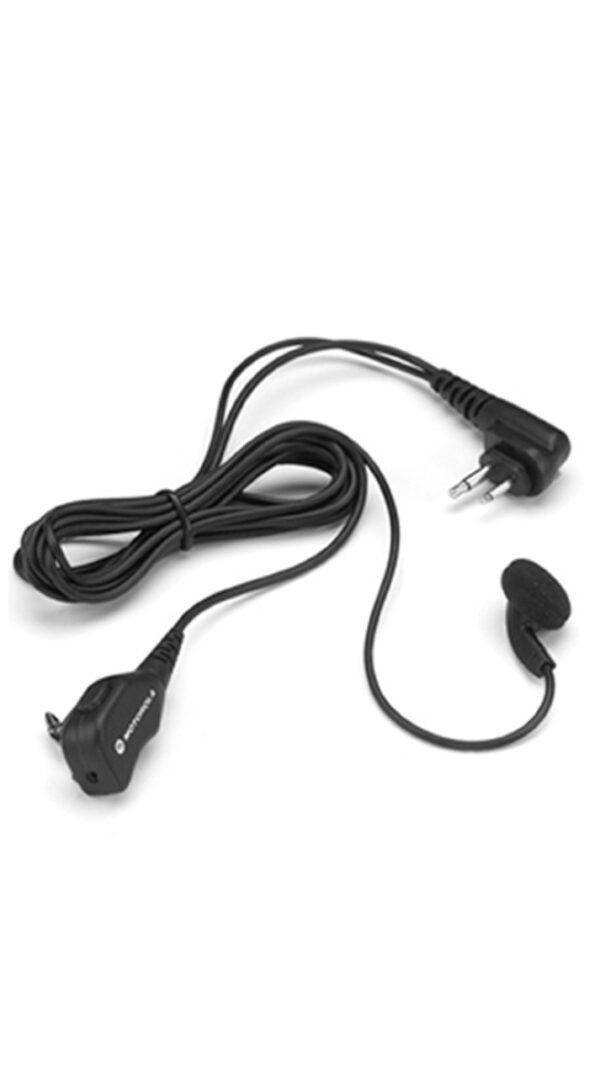 Auricular con micrófono con presilla y PTT