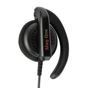 AURICULAR TIPO VIGILANCIA 2 CABLES CON TUBO ACÚSTICO TRANSPARENTE Y MICRÓFONO PTT PARA RADIOS MOTOROLA GP328 GP340 PRO5150