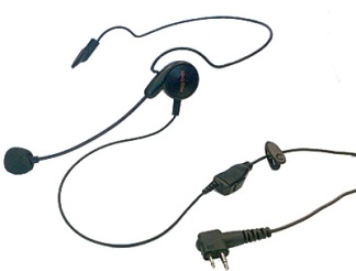 AURICULAR DE DIADEMA MAG ONE ULTRA LIVIANO, CON MICRÓFONO DE BRAZO Y PTT EN LÍNEA