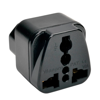 ADAPTADOR DE TOMACORRIENTE TRIPP-LITE UNIPLUGINT, PERMITE CONEXIóN A UN IEC 320 C13. - ADAPTADOR P/TOMAS DE UPS