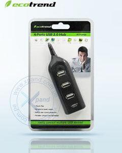 ECO HUB 4 PUERTOS USB 2.0 NG