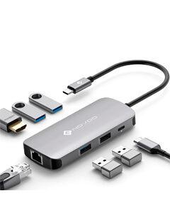NOVOO HUB DOCKING USB-C 7-IN-1