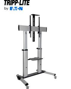 HEAVY-DUTY ROLLING TV STAND, H