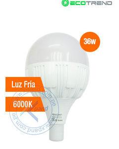 BULB LIGHT 36W ALUMINUM 6000K