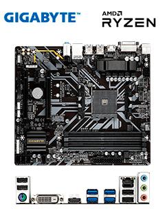 MB GB B450M DS3H V2 S/V/L DDR4