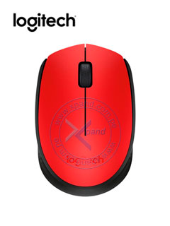 MOUSE óPTICO INALáMBRICO LOGITECH M170, AMBIDIESTRO, RECEPTOR USB, 2.4 GHZ, ROJO. - MOUSE M170 RED