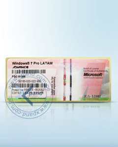 ADVANCE WIN PRO 7 SP COA