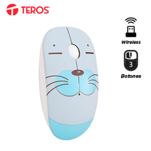 MOUSE STD WIRELESS TE1214 WH