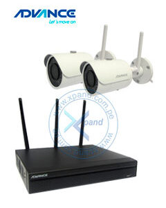 KIT CAM4CHANNELS 2CAM WIFI 1TB