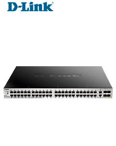SWITCH D-LINK DGS-3130-54PS, ADMINISTRABLE, APILABLE DE CAPA 3. - SWITCH 48 10/100/1000BASET POE