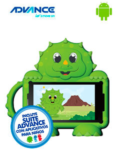 TB 7'' 1GB 16GB 3G DINO GREEN