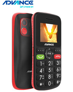 ADV 1.77 4G 800MH SENIOR RD BK