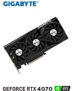 VGA 12G GB RTX4070 WF3 V2 GDR6