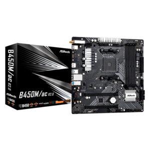 MB AR B450M/AC S/V/L WF DDR4