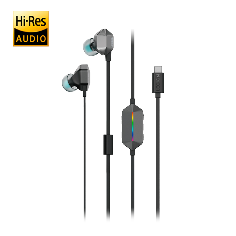 AURICULARES INTRAUDITIVOS (IN-EAR) PARA JUEGOS, LENOVO LEGION E510 7.1 RGB - LEN LEGION E510 RGB GM IN-EAR