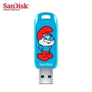 USB SANDISK SMURFS 128GB 3.2