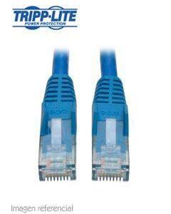 CABLE PATCH MOLDEADO TRIPP-LITE SNAGLESS CAT6 GIGABIT (RJ45 M/M), AZUL, DE 1.52 MTS. - PATCH CORD CAT6 AZUL 1.52M