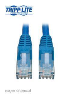 CABLE PATCH MOLDEADO TRIPP-LITE SNAGLESS CAT6 GIGABIT (RJ45 M/M), AZUL, DE 1.52 MTS. - PATCH CORD CAT6 AZUL 1.52M