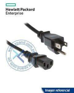 CABLE PODER HPE JW124A, NEMA 5-15 (M) A IEC 60320 C13, 15A, 1.80 MTS. - PC-AC-NA (NA) AC POWER CORD