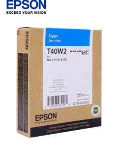 EPSON T40W220 CYAN INK CART.