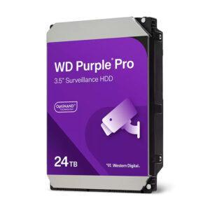 DISCO DURO WESTERN DIGITAL PURPLE PRO, WD241PURP, 24TB, SATA, 7200RPM, 3.5", CACHE 512MB. - HD WD PURPLE PRO 24TB SATA