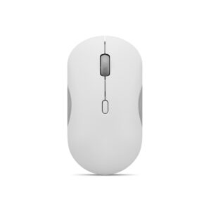 MOUSE LENOVO 350 SILENCIOSO INALAMBRICO (DUAL BLUETOOTH 5.3) COLOR GRIS NUBE, SIN BATERíA - LEN 350 BT SILENT MOUSE GREY