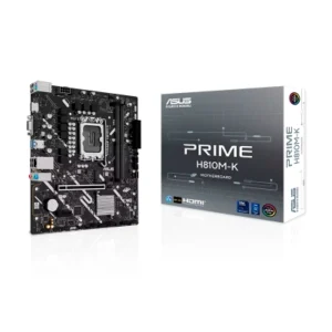 MOTHERBOARD ASUS PRIME H810M-K, CHIPSET INTEL H810, LGA1851, VGA, DP, MATX - MB AS PRIME H810M-K S/V/L DDR5