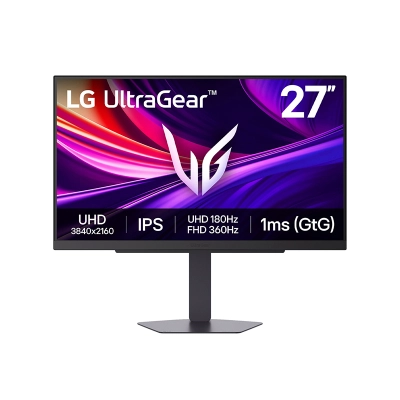 MONITOR LG GAMER ULTRAGEAR 27G810A-B 27”/4K UHD/IPS/180HZ/HDMIX2/DP/USB/SALIDA_AURICULARES - MON LG 27G810A