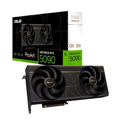 TARJETA DE VIDEO ASUS PROART GEFORCE RTX 5090 OC EDITION, 32GB GDDR7, PCIE GEN 5.0 X16 - VGA 32G AS RTX5090 PRO ART