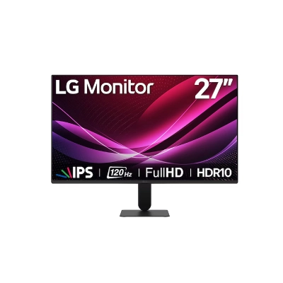 MONITOR LG U4 27U411B-B, 27”/FHD/IPS/144HZ/HDMIX1/SALIDA_AURICULARES (3.5MM) - MON LG 27 IPS 27U411B