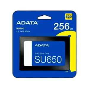 UNIDAD EN ESTADO SOLIDO (SSD) ADATA ULTIMATE SU650 256GB SATA 6GB/S (SATA III), 2.5", ECC - SSD ADATA SU650 256GB SATA