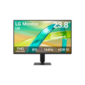 MONITOR LG U4 24U411B-B/23.8"/FHD/IPS/144HZ/HDMI/EARPHONE-OUT/(3 POLOS (SOLO SONIDO)) - MON LG 24 IPS 144HZ 1MS MB FHD