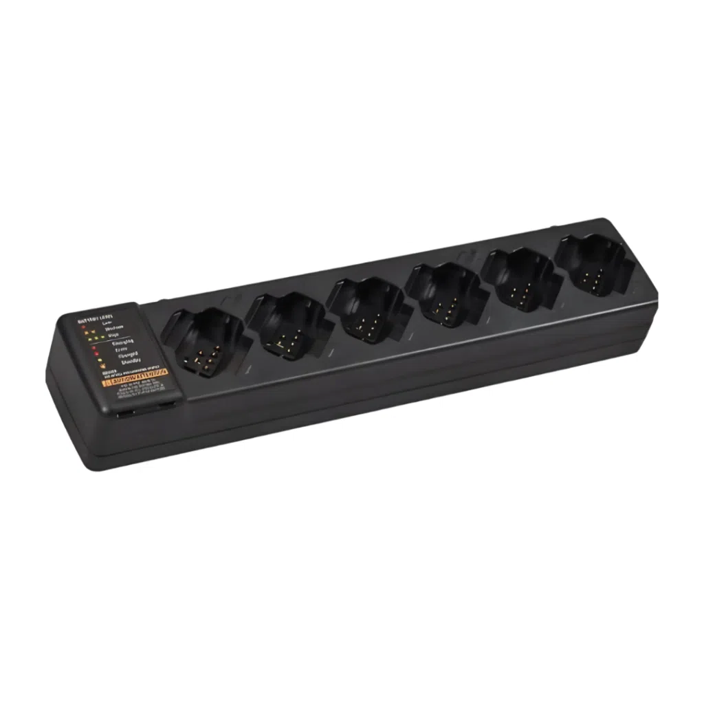 CARGADOR MÚLTIPLE PARA RADIOS DTR600/DTR700. CAPACIDAD PARA 6 RADIOS SIMULTÁNEAMENTE