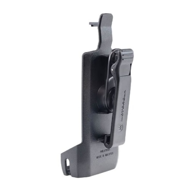 CLIP/FUNDA GIRATORIA PARA RADIOS DTR600 Y DTR700. DISEÑO ROTATORIO 360° PARA CINTURÓN, RESISTENTE Y DE FÁCIL ACCESO