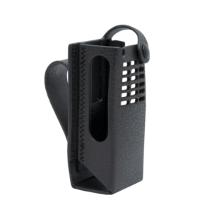 ESTUCHE DE CUERO DURO CON PRESILLA PARA CINTURÓN FIJO DE 3" (MODELO SIN PANTALLA)