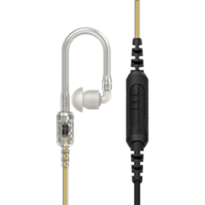 AURICULAR TIPO VIGILANCIA 1 CABLE IMPRES CON TUBO ACÚSTICO PARA RADIO MOTOROLA R7 ION N50 N70