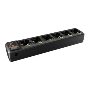 CARGADOR MÚLTIPLE PARA RADIOS TLK100, TLK110 Y SERIES SL. CAPACIDAD PARA CARGAR HASTA 6 RADIOS O BATERÍAS SIMULTÁNEAMENTE.