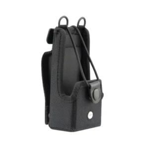 FUNDA DE NAILON MOTOROLA CON TRABILLA PARA CINTURÓN Y ANILLAS EN D - R2