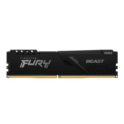 MEMORIA UDIMM KINGSTON FURY BEAST, 32GB, DDR4, 3200MT/S, PC4-25600, CL16, 1.35V, NEGRO - MEM RAM 32G FURY 3.20G DDR4
