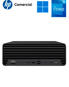 COMPUTADORA HP PRODESK SFF 400 G9, CORE I7-13700 2.10/5.10GHZ 16GB DDR4-3200MHZ UDIMM - PC HP PD400 I713700/16/1S/W11P