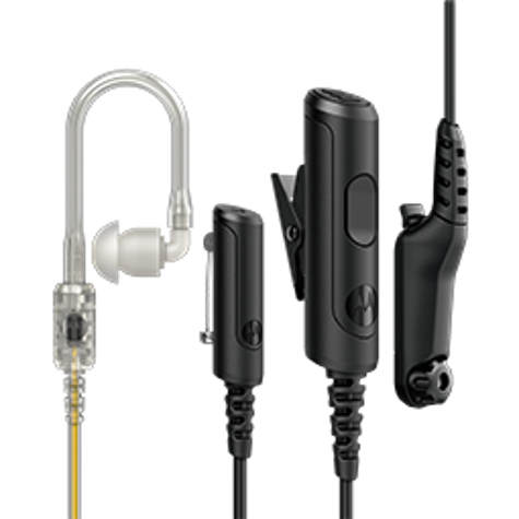 KIT DE VIGILANCIA IMPRES DE 3 CABLES CON PTT Y MICRÓFONO PARA MOTOTRBO R7