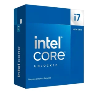 PROCESADOR INTEL CORE I7-14700KF 3.40/5.60GHZ, 33 MB INTEL SMART CACHé, LGA1700, 125W/253W - PROC INT CORE I7-14700KF TRAY