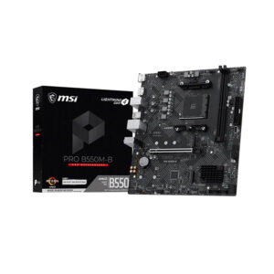 MOTHERBOARD MSI PRO B550M-B, CHIPSET AMD B550, SOCKET AM4, DDR4, MICRO-ATX - MB MS PRO B550M-B S/V/L DDR4