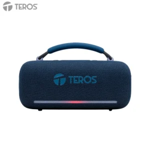 PARLANTE INALáMBRICO TEROS VIBE VB-6049BL, 60W, BT 5.3, 4000 MAH, USB, LUCES LED, AZUL - TEROS VIBE SERIES 60W BLUE