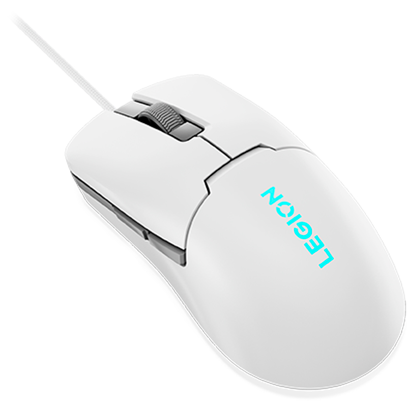 MOUSE GAMER LENOVO LEGION M300S, USB 2.0/HASTA 8000 DPI/1000HZ/RGB/GLACIER WHITE (BLANCO) - LENOVO LEGION M300S RGB GAMING