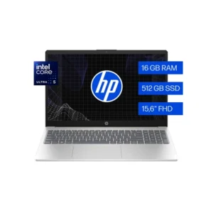 NB HP 15 IA 15-FD2361LA/15.6" FHD/CORE ULTRA 5 225U HASTA 4.8GHZ/16GB DDR5/512GB SSD M.2 - NB HP 15 U5-255U 16 512 FREE