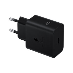 TRAVEL ADAPTER (ADAPTADOR DE CORRIENTE) SAMSUNG DE 45W, NEGRO, NO INCLUYE CABLE USB-C - TRAVEL ADAPTER 45W PD TA ONLY