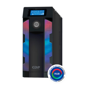 UPS INTERACTIVO CDP (CHICAGO DIGITAL POWER) GSMART 1516I, 1500VA/900W, COLOR NEGRO - UPS INTELIGENTE 1500VA / 900WA