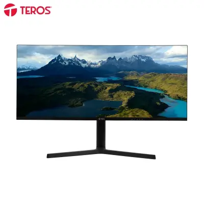 MONITOR PLANO TEROS TE-3413S, 34" WQHD VA, 100HZ, 1MS, HDMI, DP, AUDIO OUT - MON TE 34'' WQHD 100HZ 1MS PL